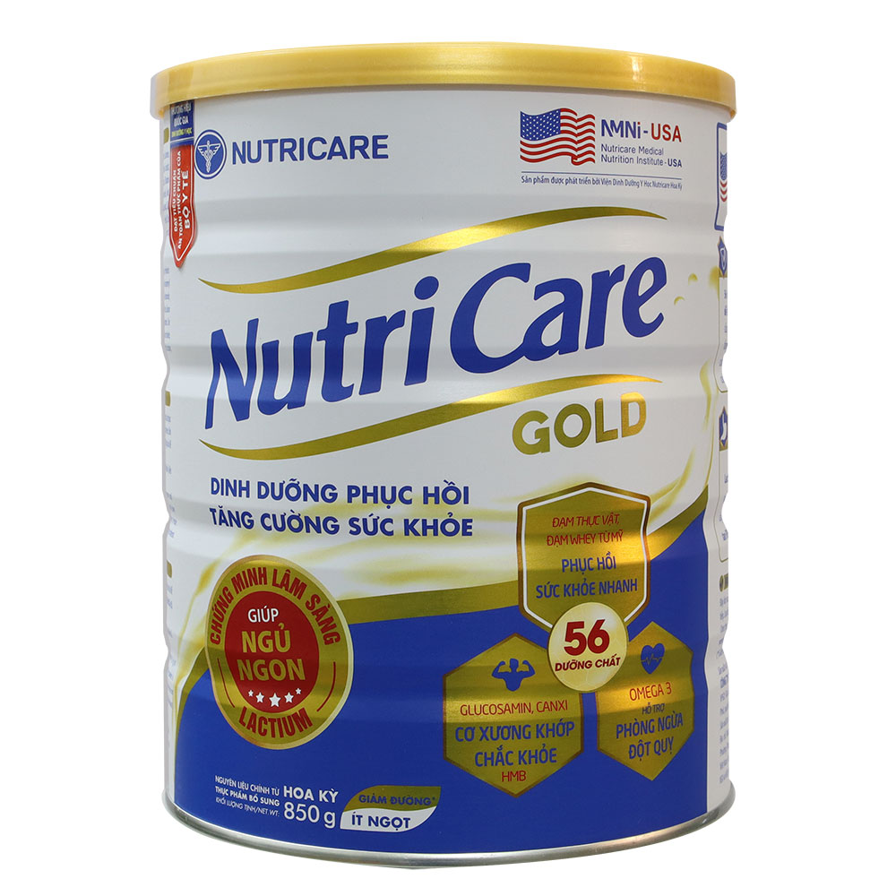 Giá thành của sữa  NutriCare Gold