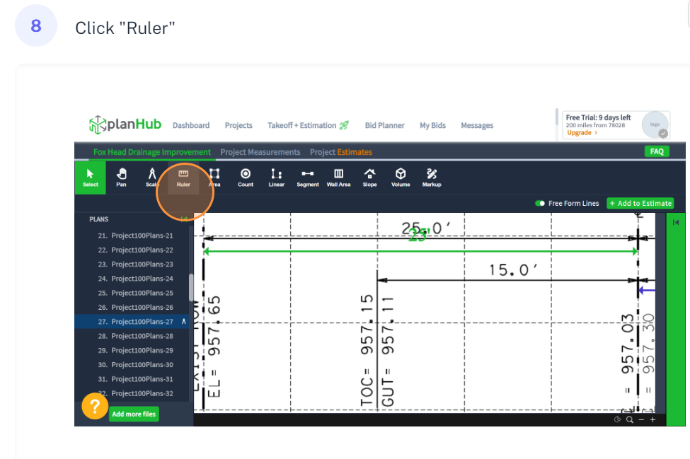 How to set Calibrated Scale in PlanHub TakeOff