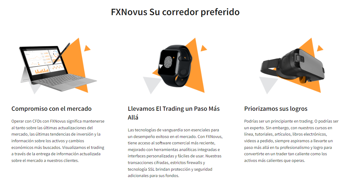 Obtenga más información sobre el bróker regulado FXNovus en su sitio web.