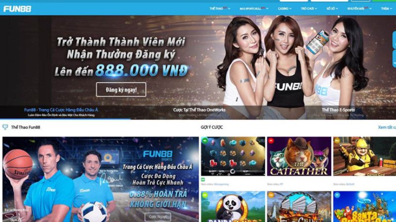 Lý do casinomcw khuyên bạn nên chọn fun88 để cá cược casino trực tuyến