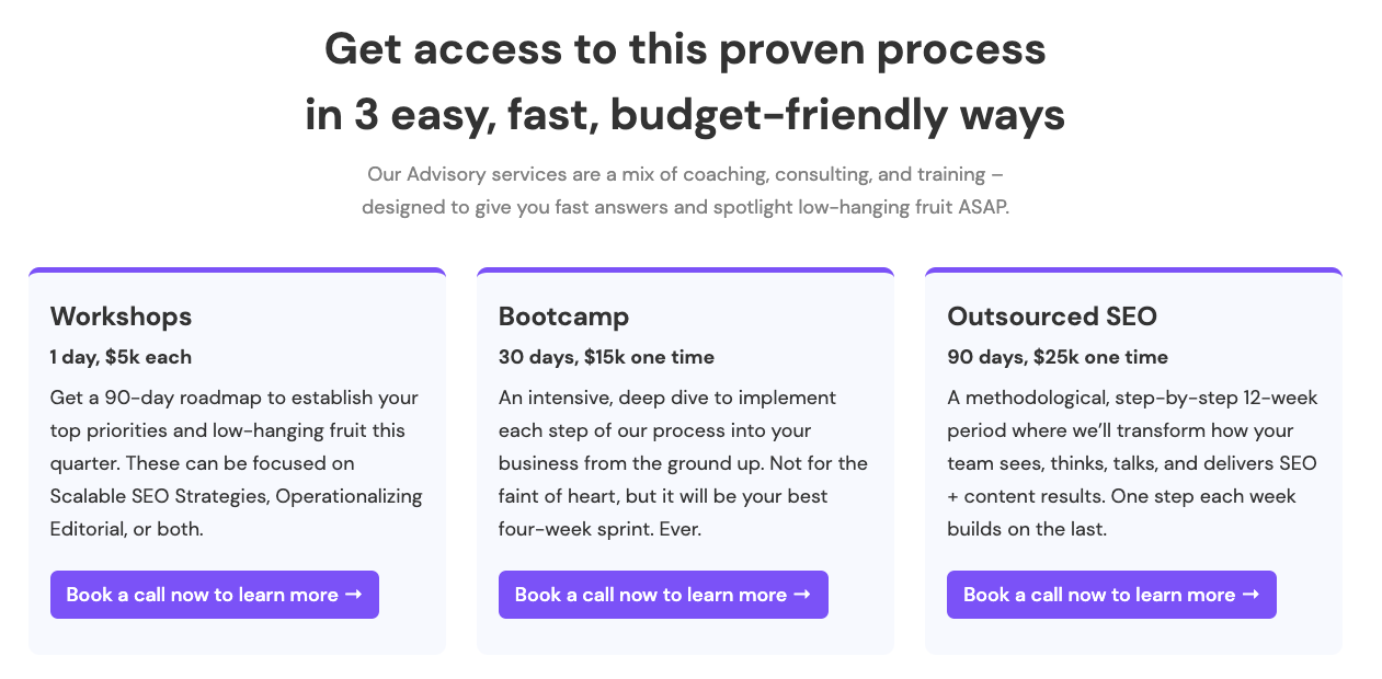 Codeless SEO agency services