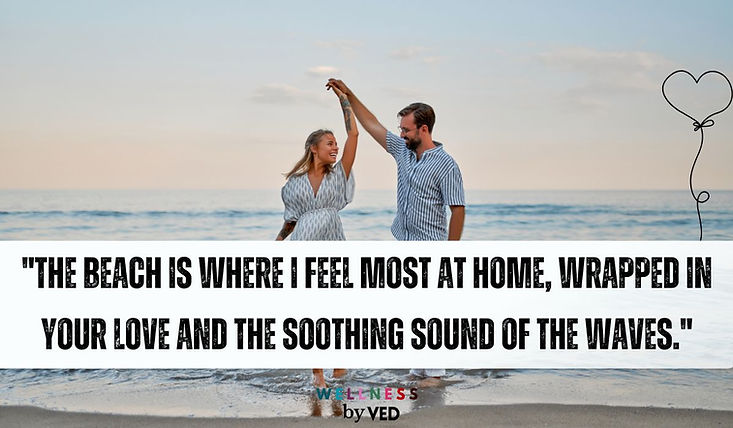 beach love quotes 