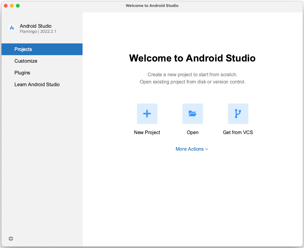 Welcome to Android Studio - андроид разработка 