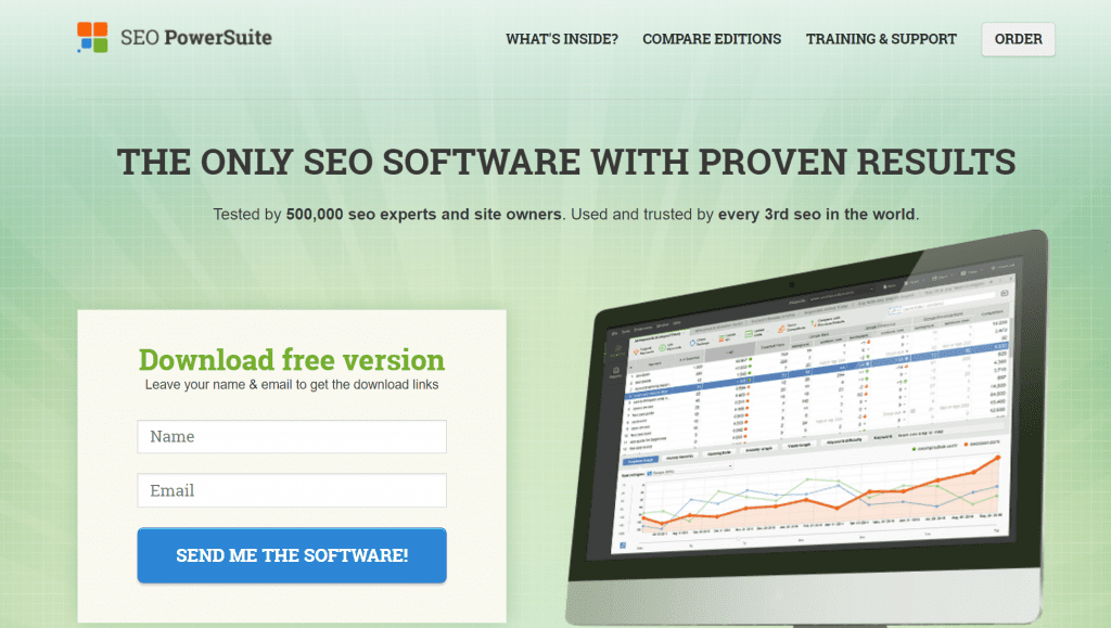 Competitor Research Tool - SEO powersuit