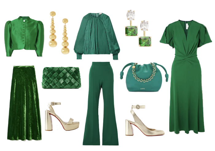 What to wear St. Patricks Day
At What2WearWhere we keep you up to date in fashion What to wear St. Patricks Day?  Karen Klopp and Hilary Dick have curated a collection of the best greens 
of the season to wear to from day to night.  Charity Luncheon,  Cocktail Parties and every place where you celebrate St. Patricks Day 
