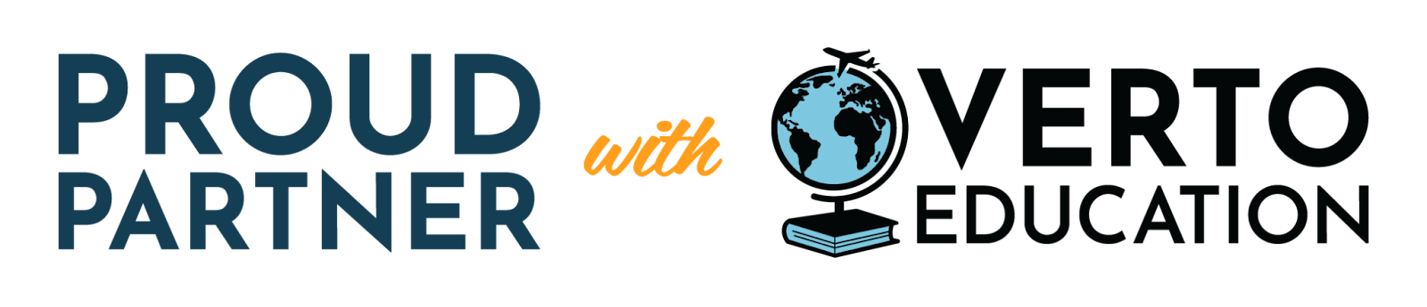 Text treatment announcing Baylor is a proud partner of Verto Education