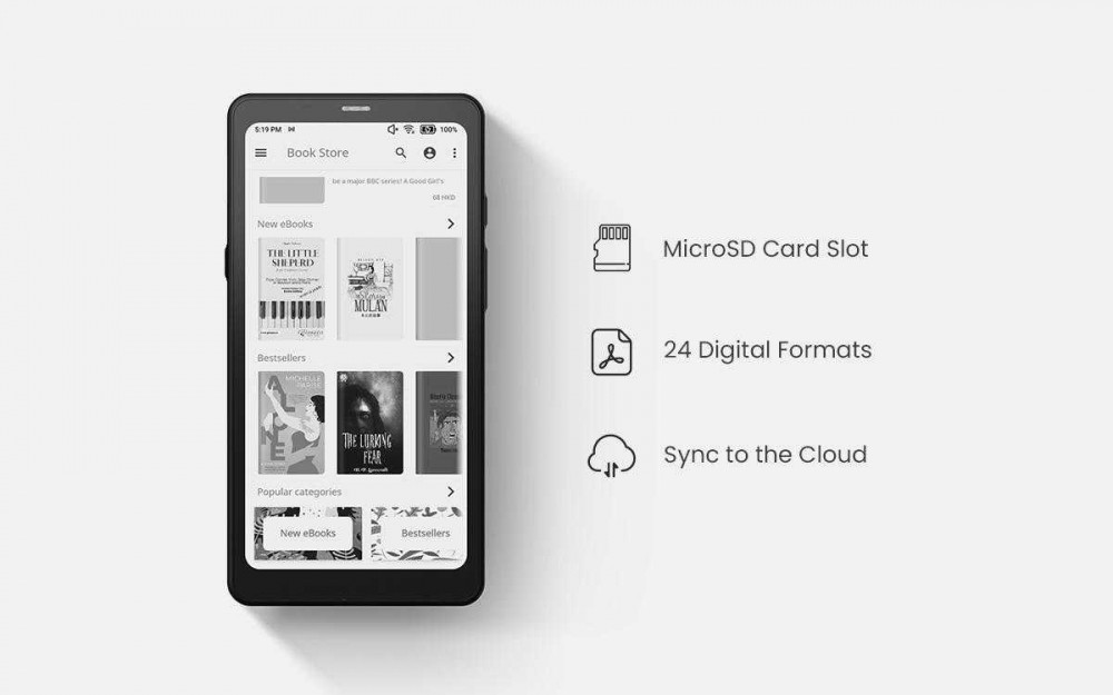 Máy đọc sách Boox Palma có cấu hình khủng