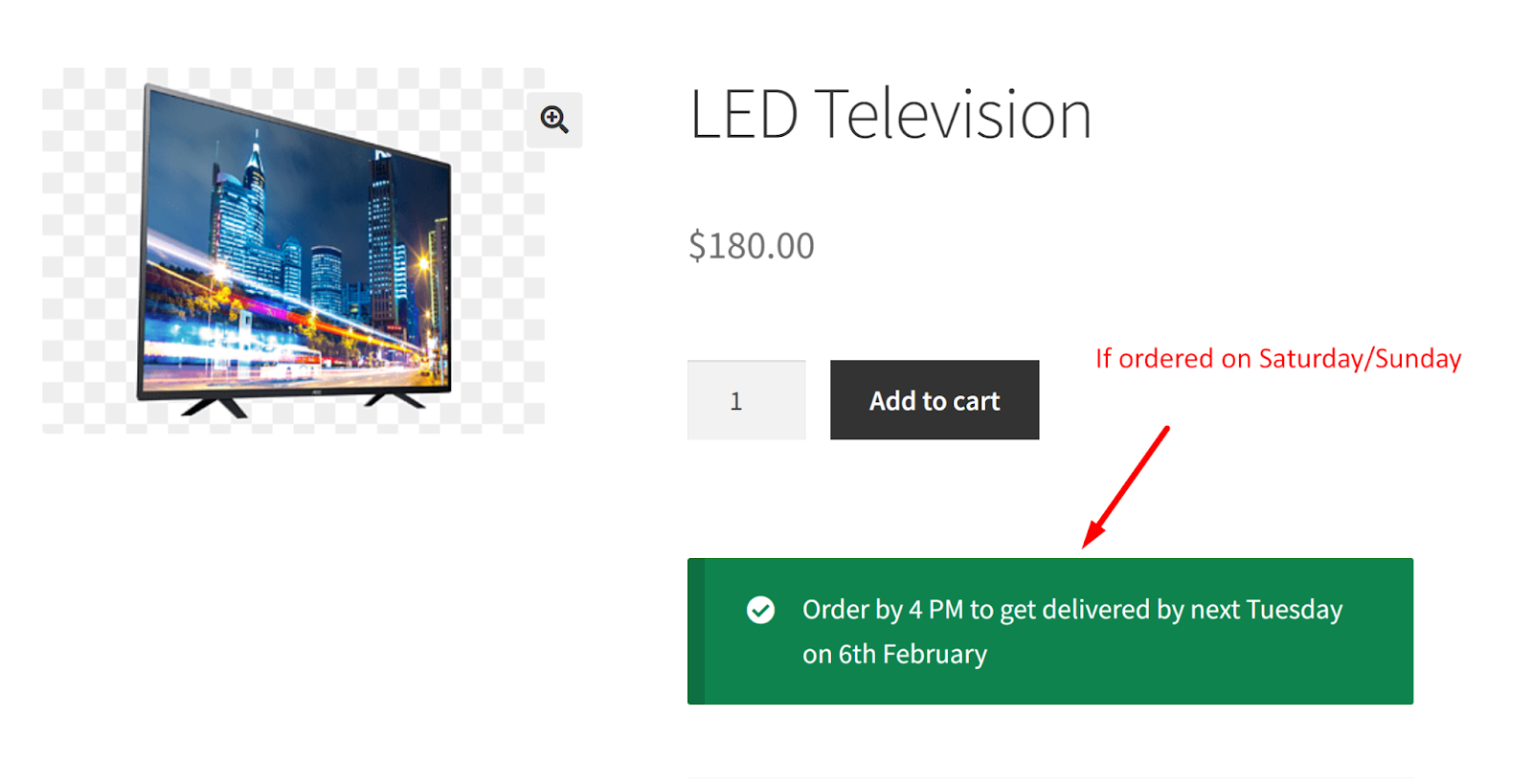 Estimated Delivery Date ‑ Plus - Display EDD on product pages to