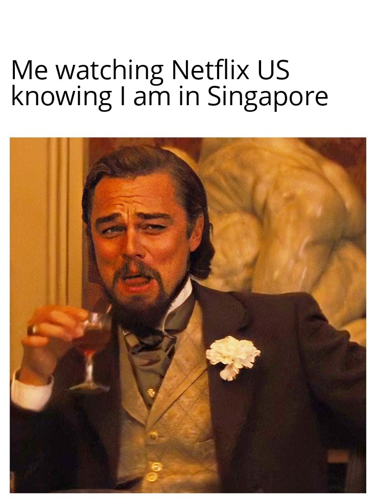 Watching Netflix with VPN