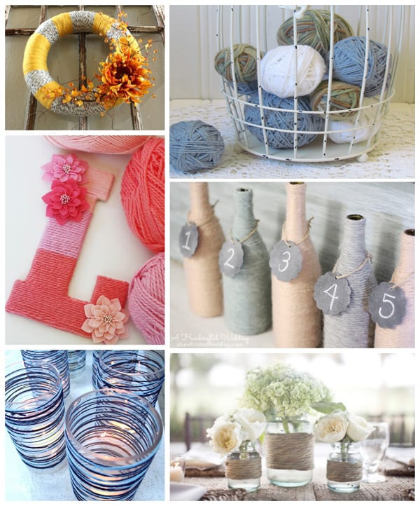easy yarn crafts without knitting or crocheting