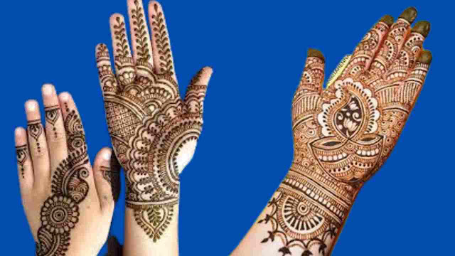 holi special mehndi design