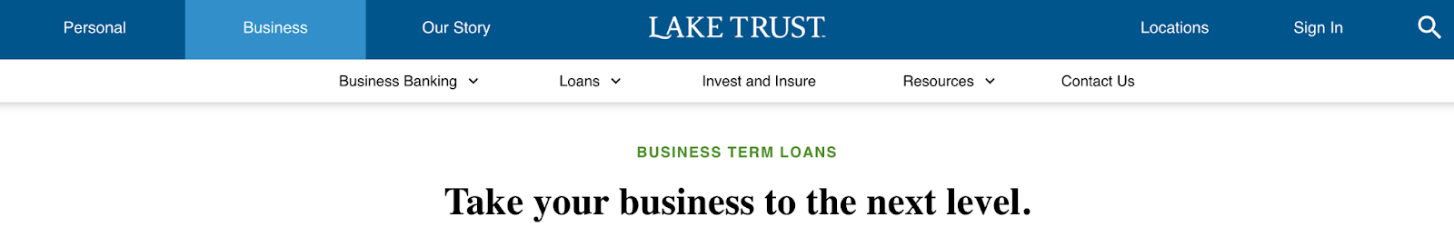 Lake trust credit union org