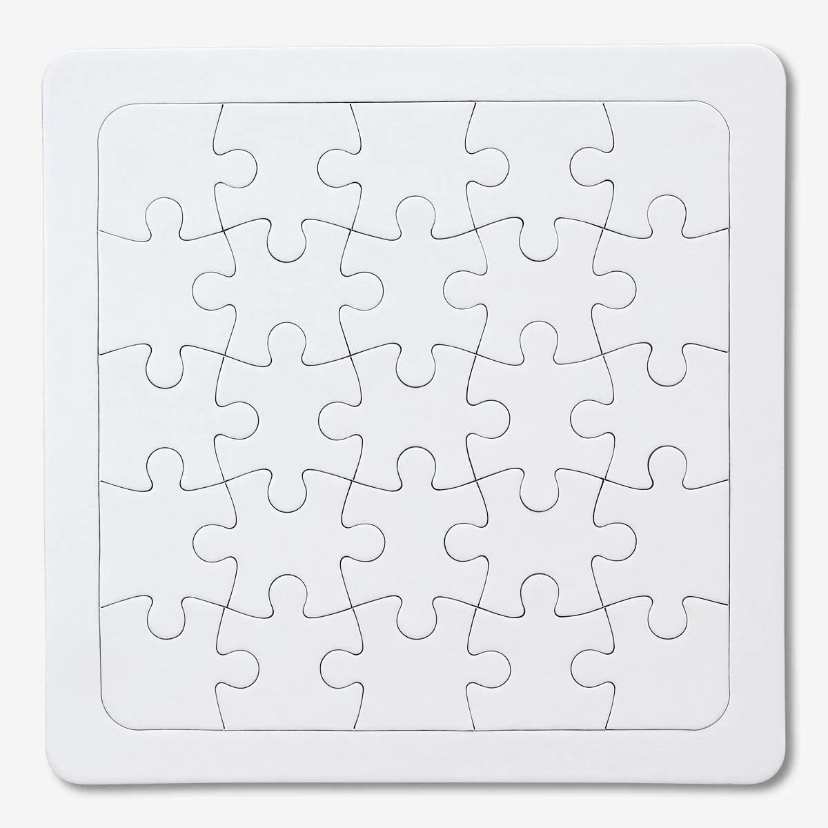 Prendas infantis originais: Puzzle de pintar 