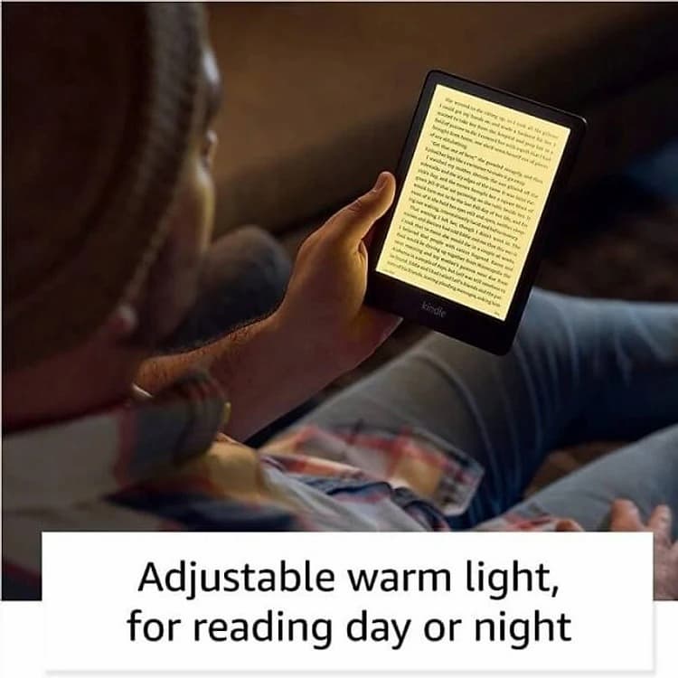 Kindle Paperwhite 5 sở hữu đèn trước ấm áp