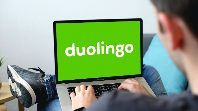 Studying Duolingo music course on any device