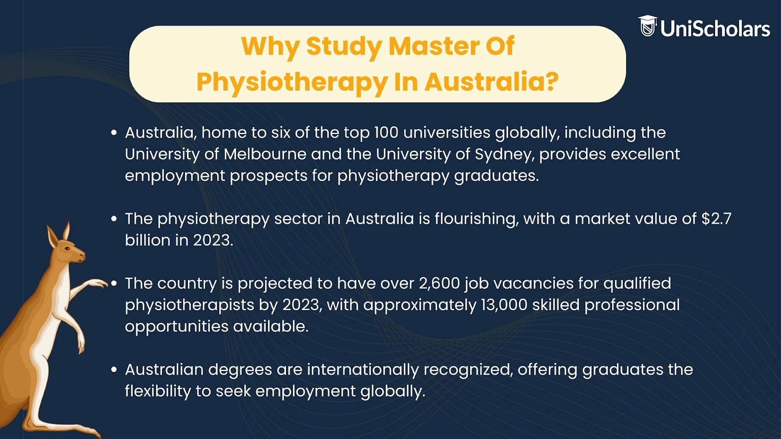 Why Study Master Of Physiotherapy In Australia