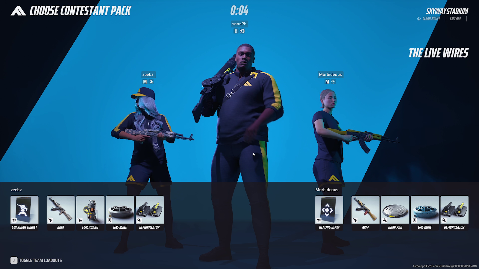 Medium, Medium, Heavy Comp in The Finals