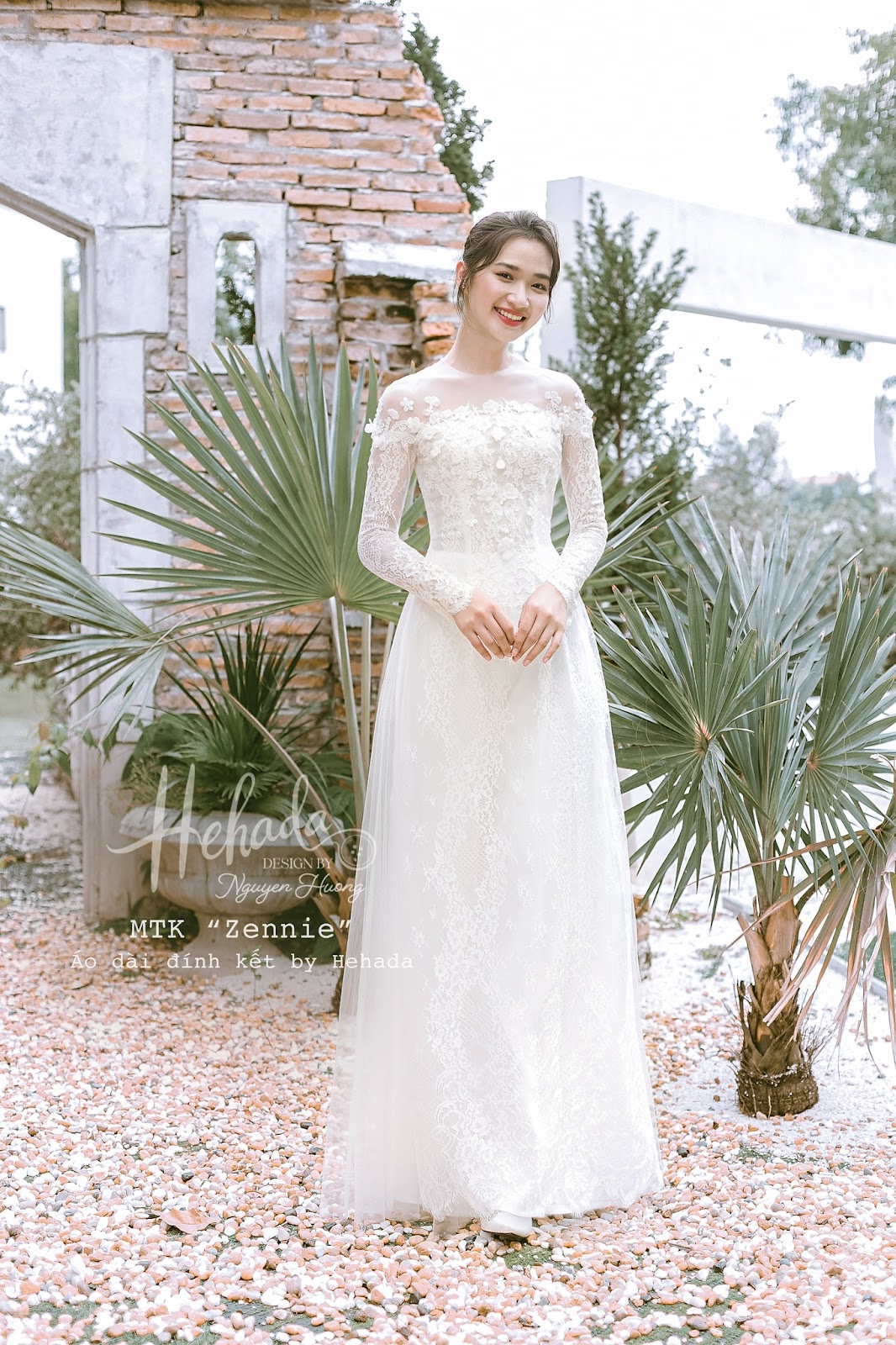 Áo dài cưới Zennie cho nàng