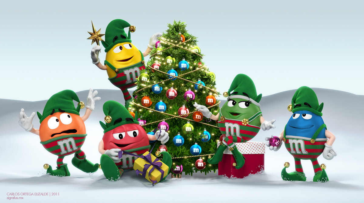 M&M's Christmas Marketing Campaign