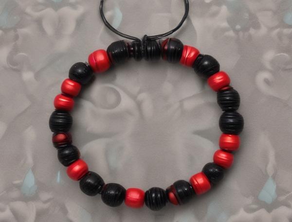 red-black-bead-bracelet