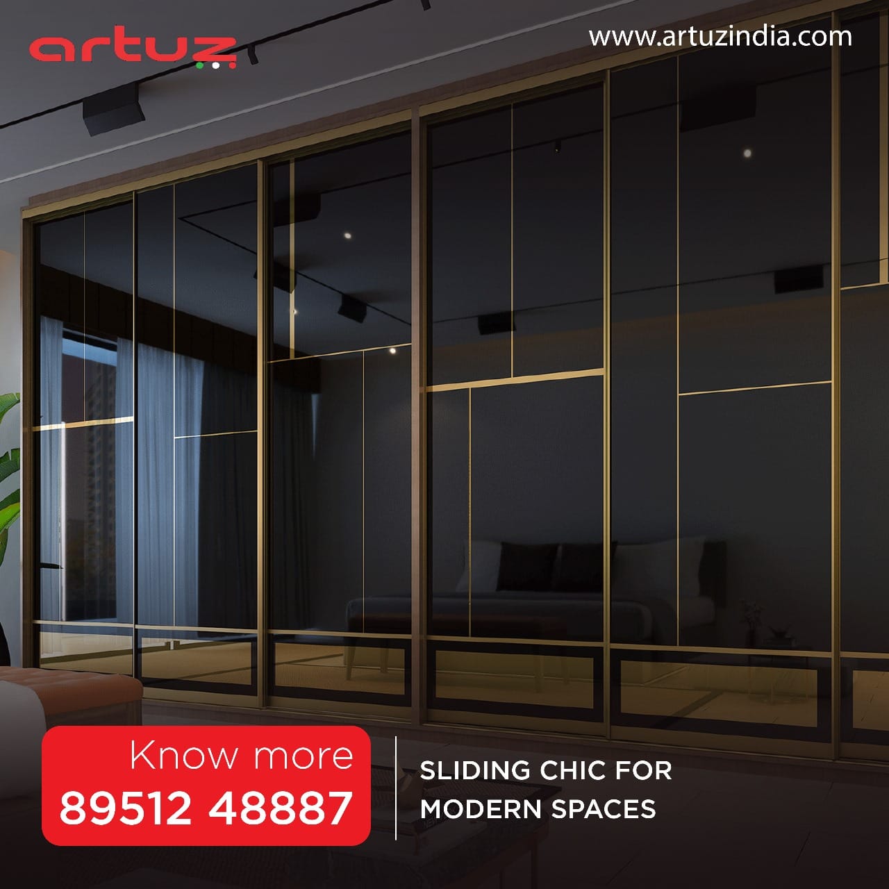 Artuz Bangalore: Best Wardrobe Showrooms Near me that provides Floor to Ceiling Openable Wardrobes Bangalore and Best floor to ceiling wardrobe mechanism
