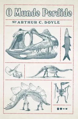 Capa do livro O mundo perdido, de Arthur Conan Doyle