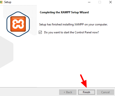 تنصيب برنامج xampp