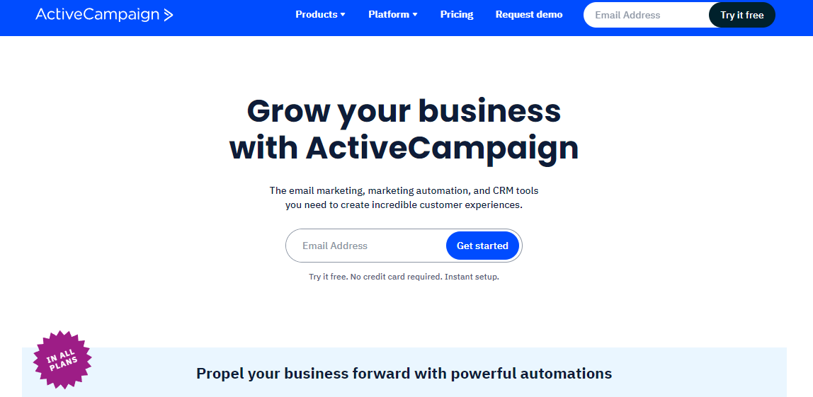 ActiveCampaign: Grow your business with ActiveCampaign