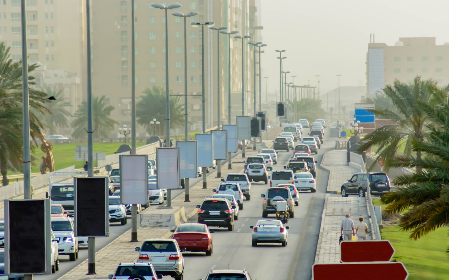 Transport options on Digital Sharjah App including parking payment 