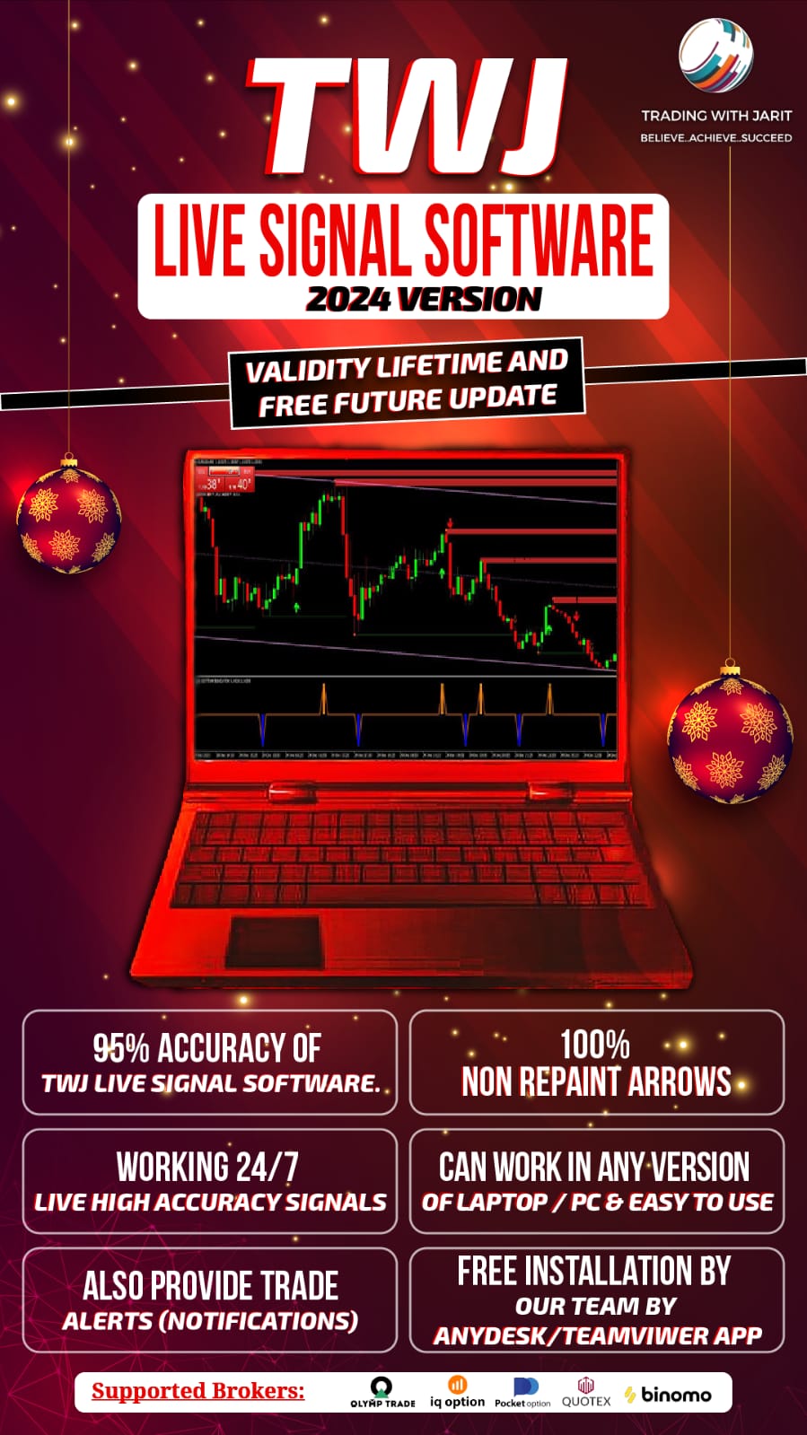 Trading With Jarit’s Live Signal Software for excellence in Manual Trading