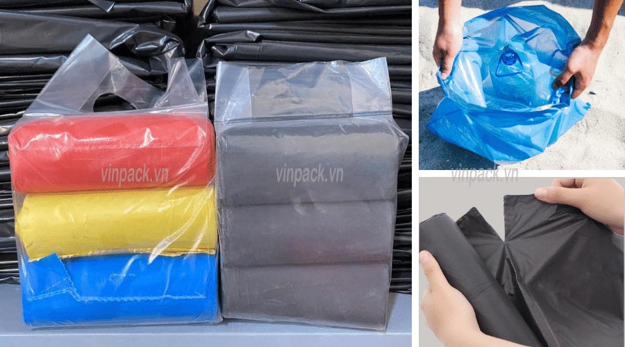 Túi đựng rác, túi rác, túi rác cuộn, bịch đựng rác, tui dung rac, tui rac, tui rac cuon, bich dung rac
