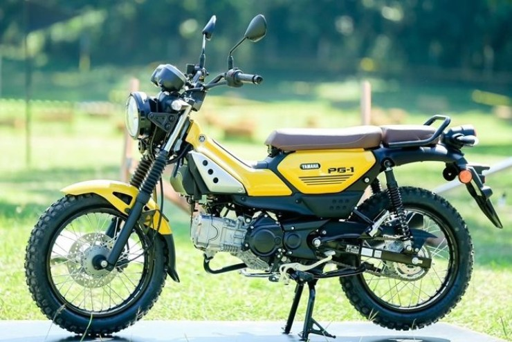 รถจักรยานยนต์ Yamaha PG-1 2024 มีทั้งหมด 4 สี 