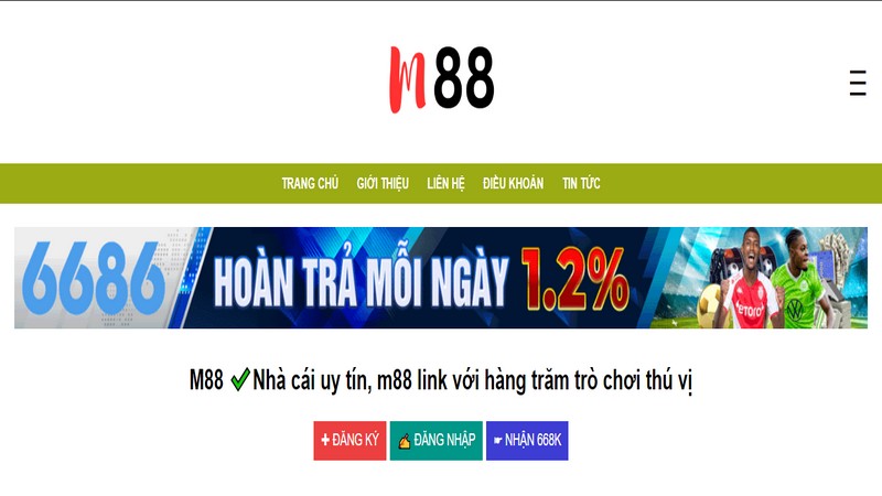 M88 - Nhà cái cá cược game online thú vị và uy tín hiện nay