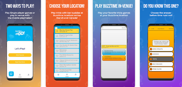 Buzztime app in google play store