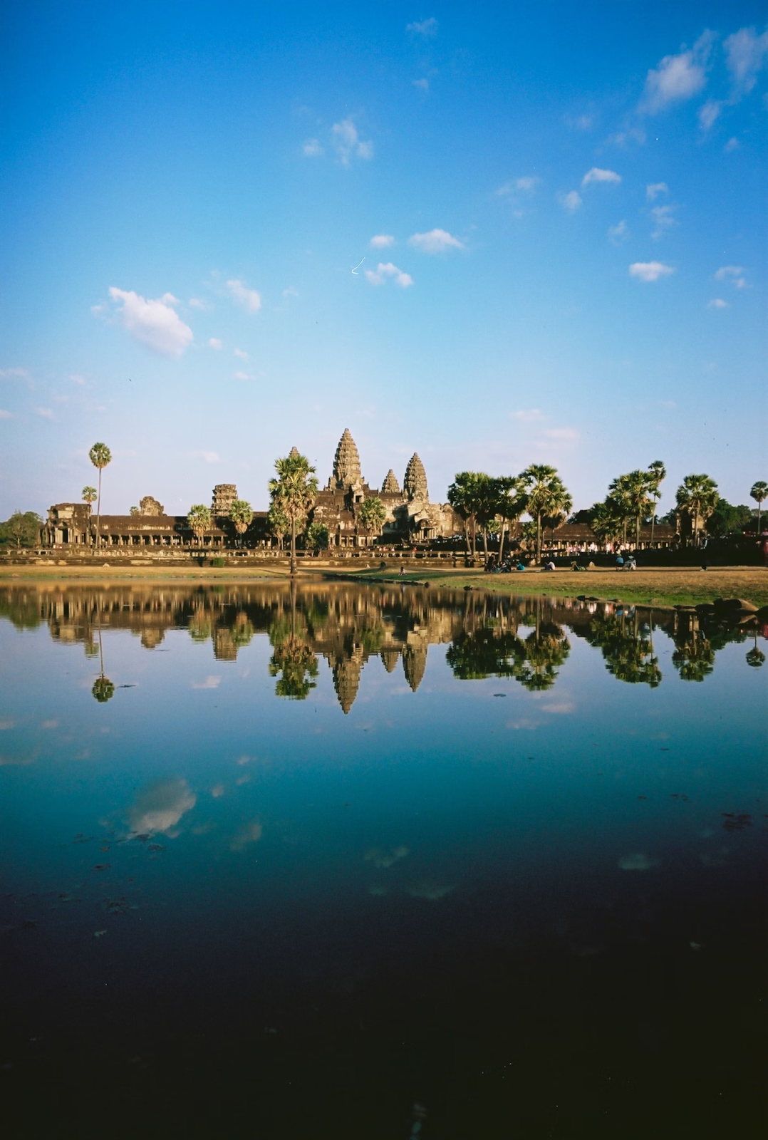 Le temple d’Angkor Wat et son reflet