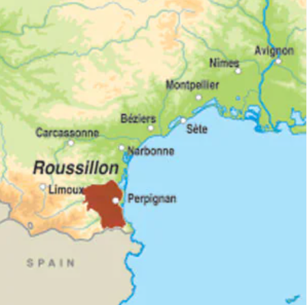 A map of france with a red area

Description automatically generated