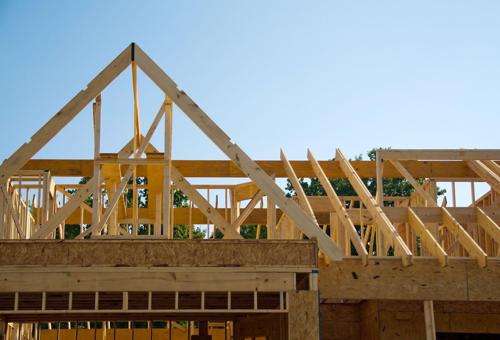 roof support for buildings