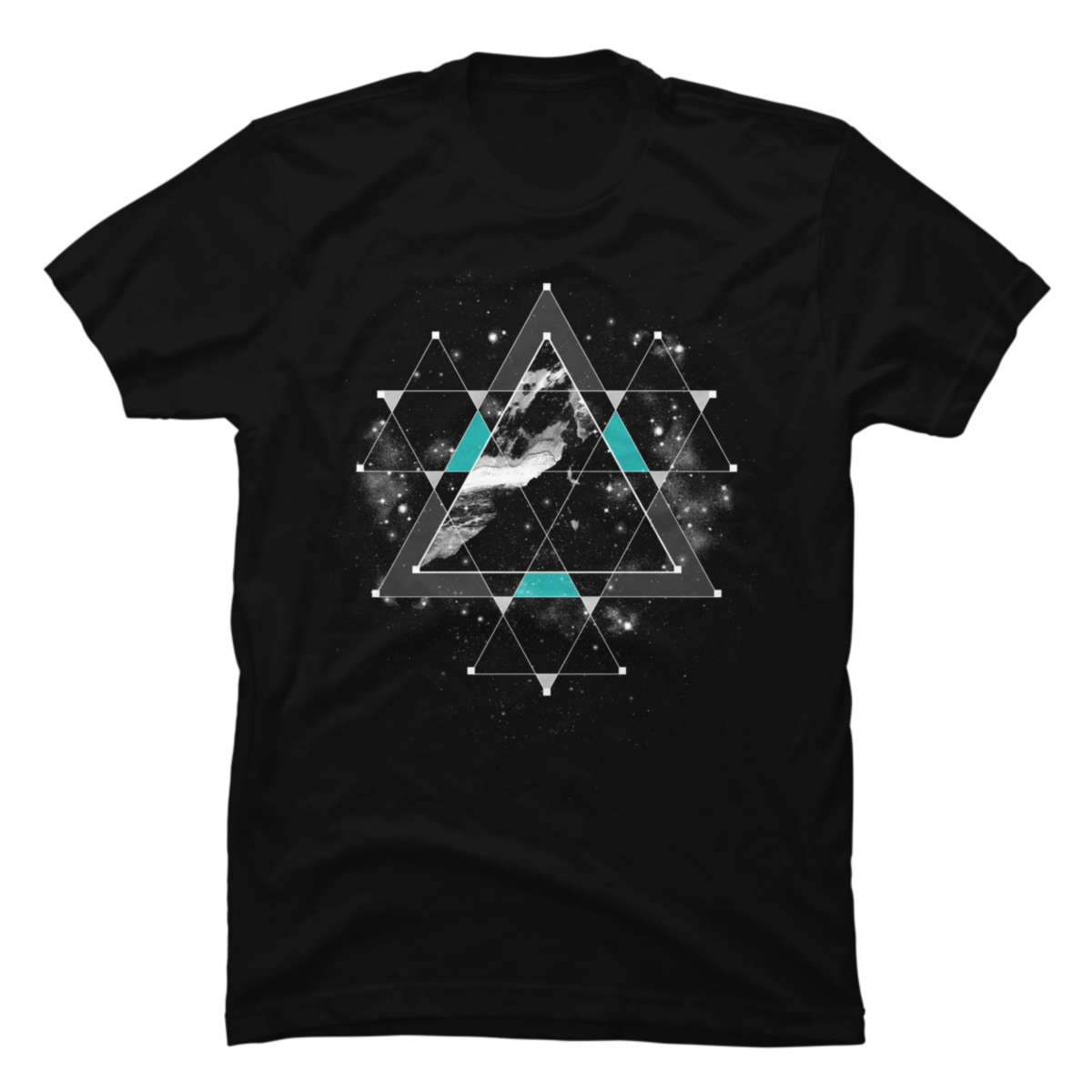 T-shirt with Geometrical Shapes 