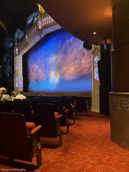 View from seat Stalls J3 at Prince of Wales Theatre in London for The Book of Mormon
