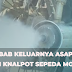 Penyebab Keluarnya Asap Putih dari Knalpot Sepeda Motor