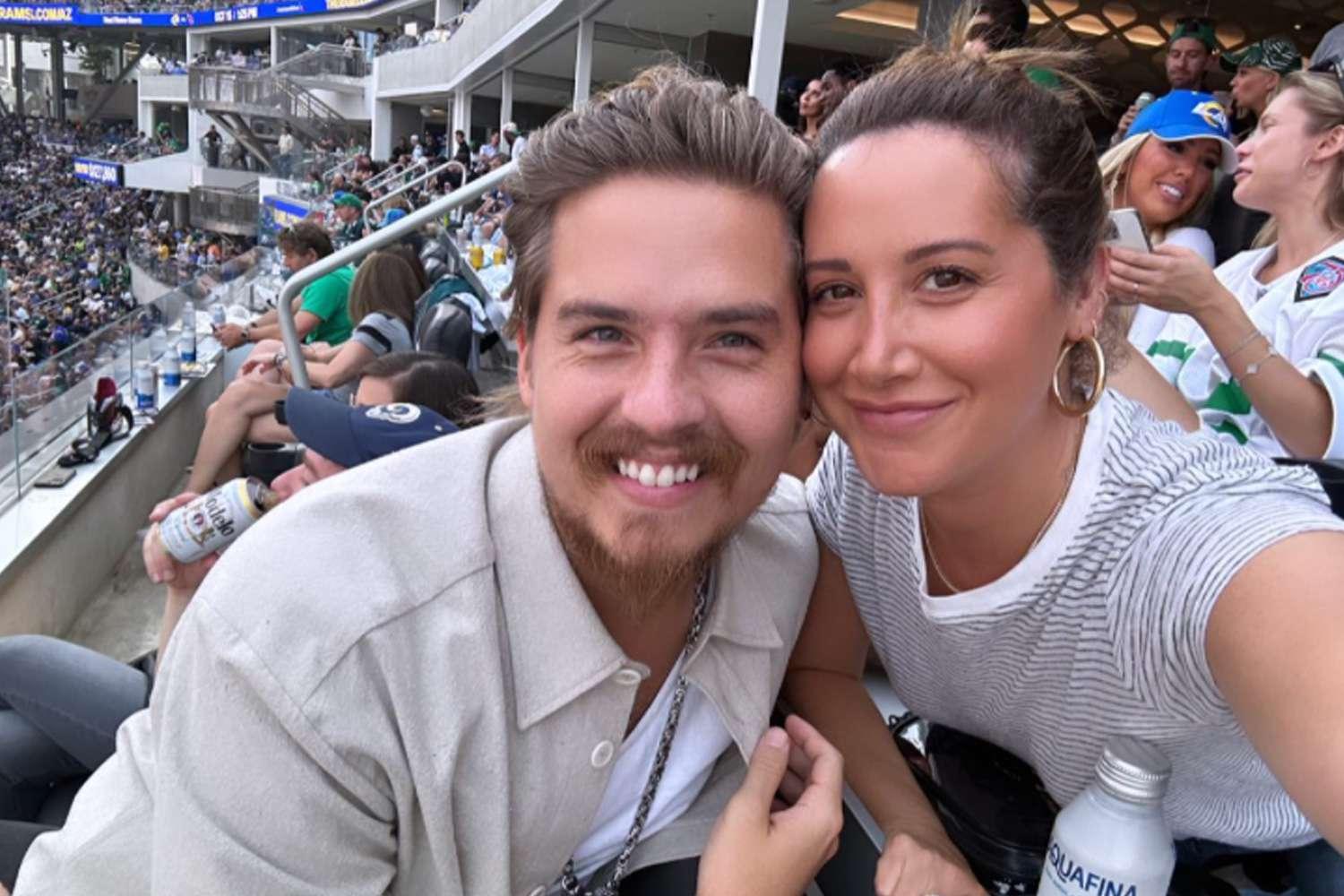 Ashley Tisdale has 'Suite Life' reunion with Dylan Sprouse