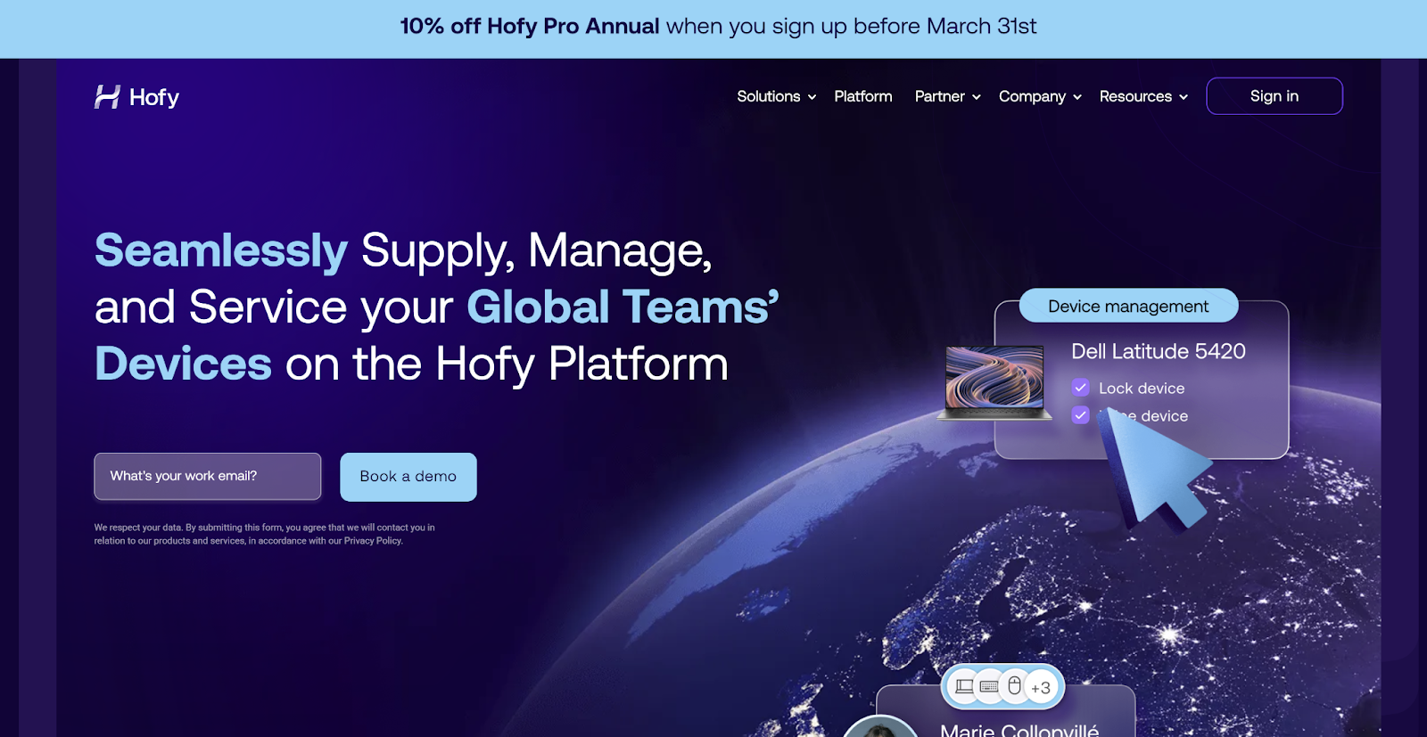 Hofy's website 
