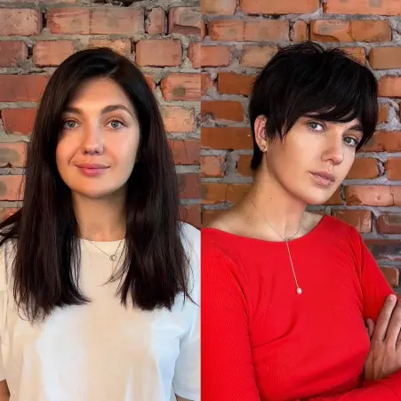 Brilliant Pixie Makeover for Long Hair Pixie Haircuts For Thick hair