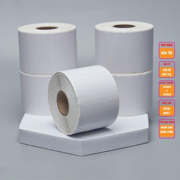 Các loại giấy in chuyển nhiệt dạng cuộn ngày càng phổ biến