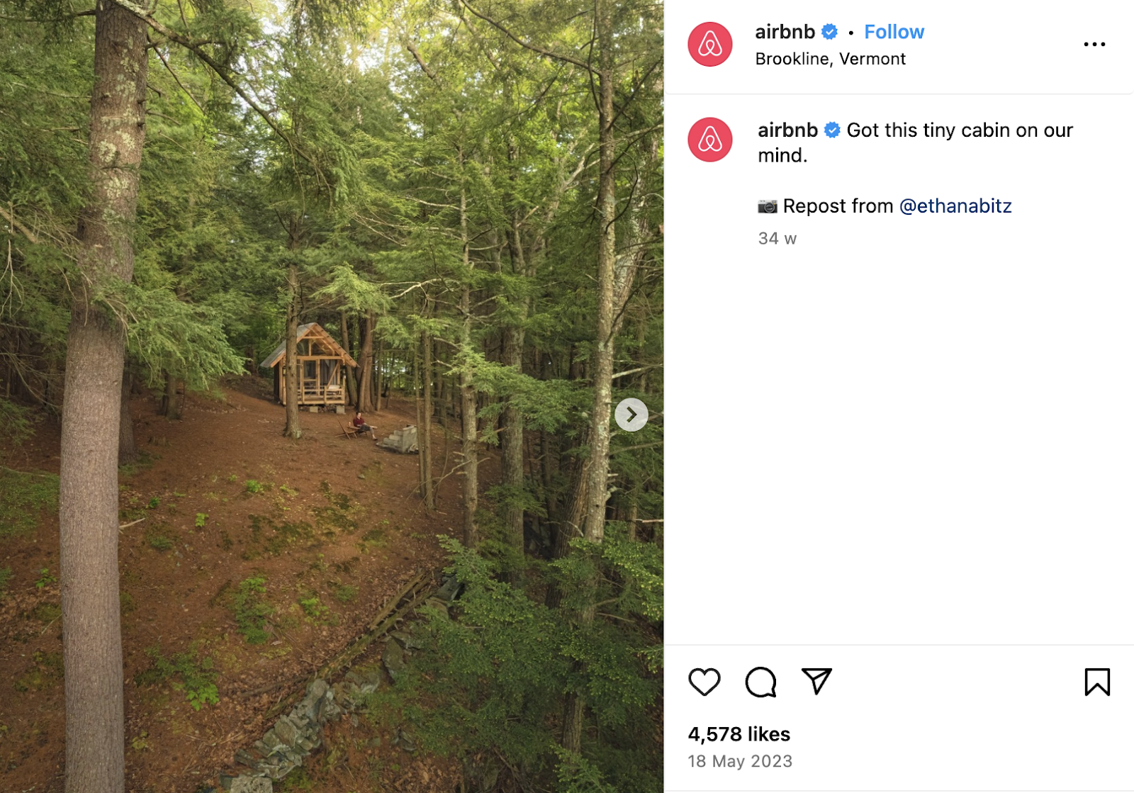 espacios instagram airbnb