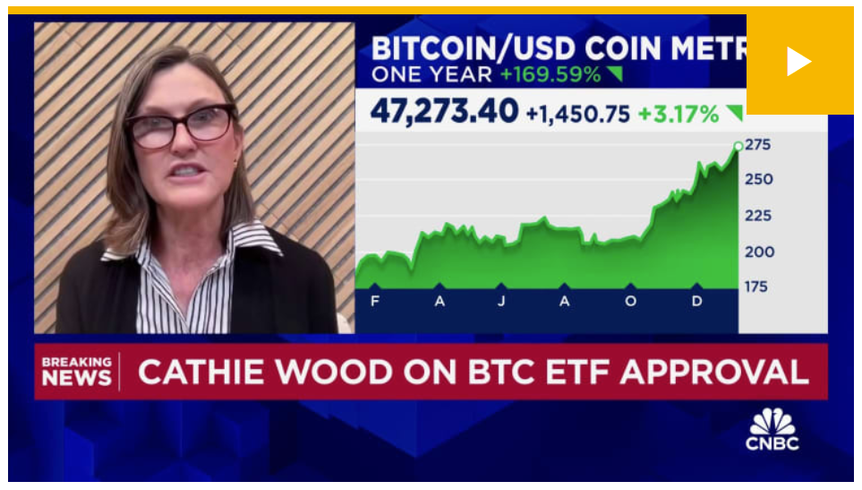 CNBC interview with Cathie Wood, CEO of Ark Invest