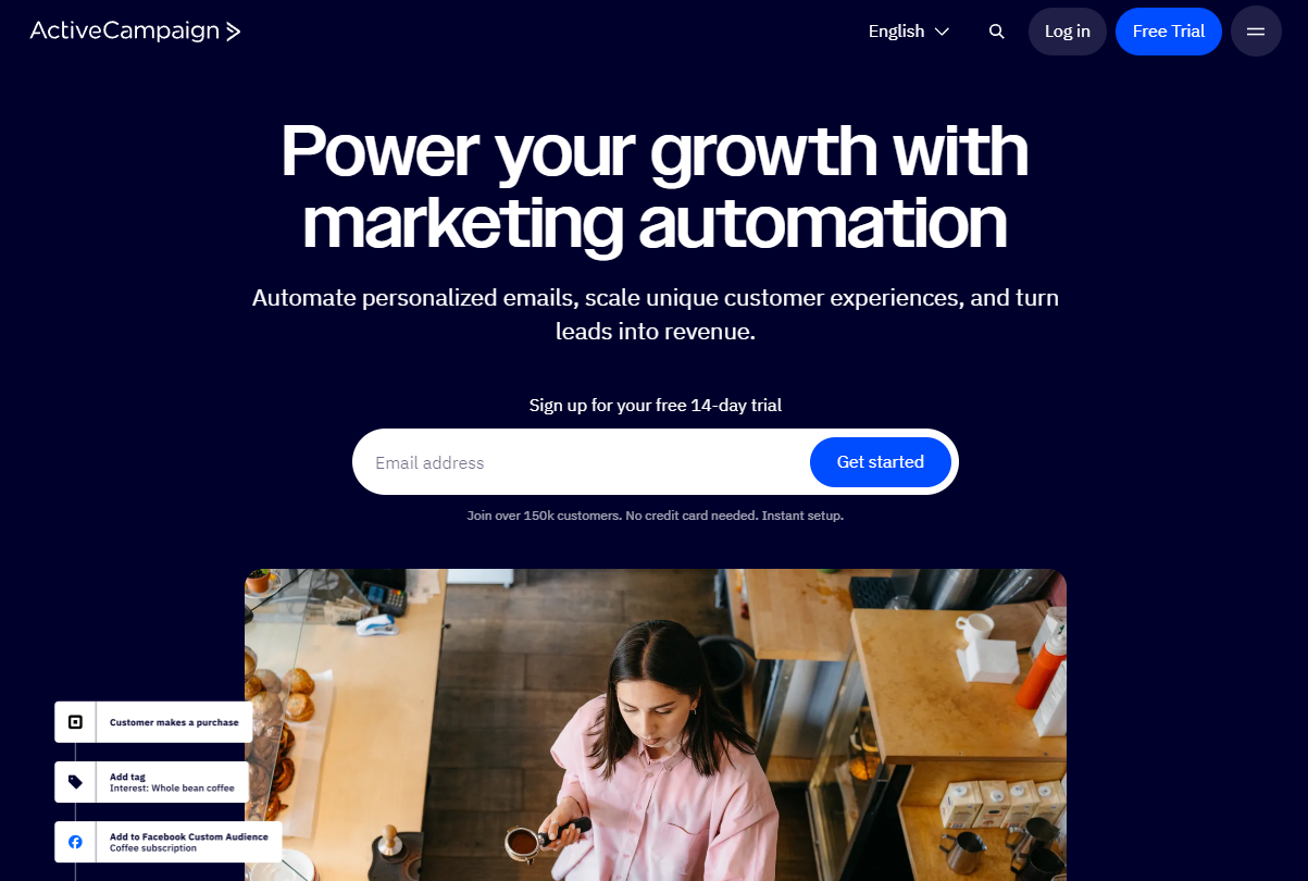 ActiveCampaign: Power your growth with marketing automation