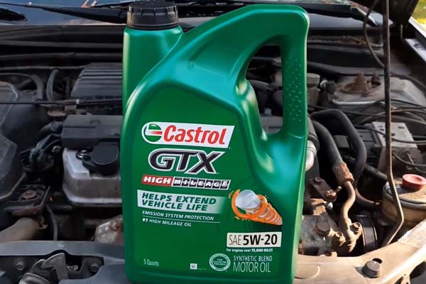 castrol gtx high mileage oil
