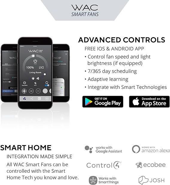 WAC SMART FANS FUNCTIONS