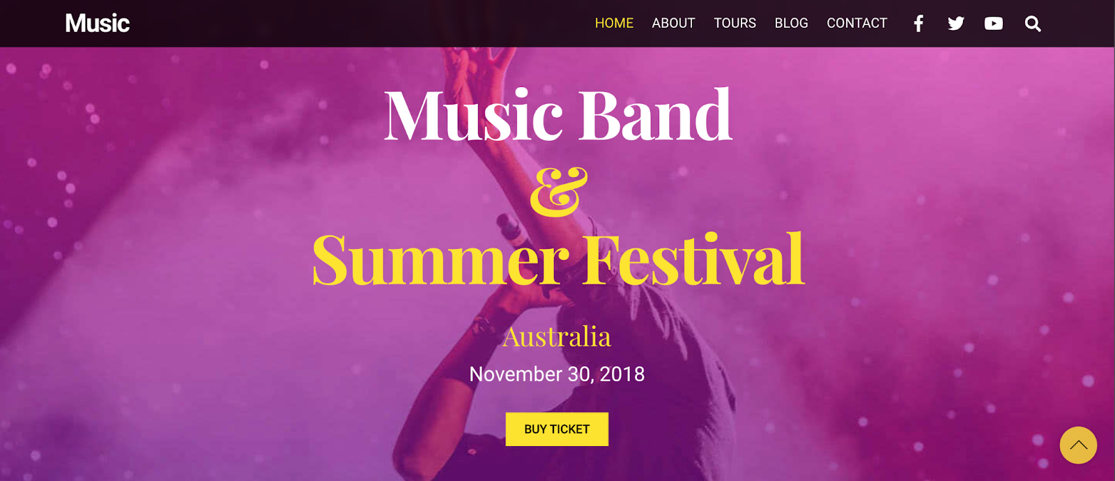 best wordpress event themes, Ultra